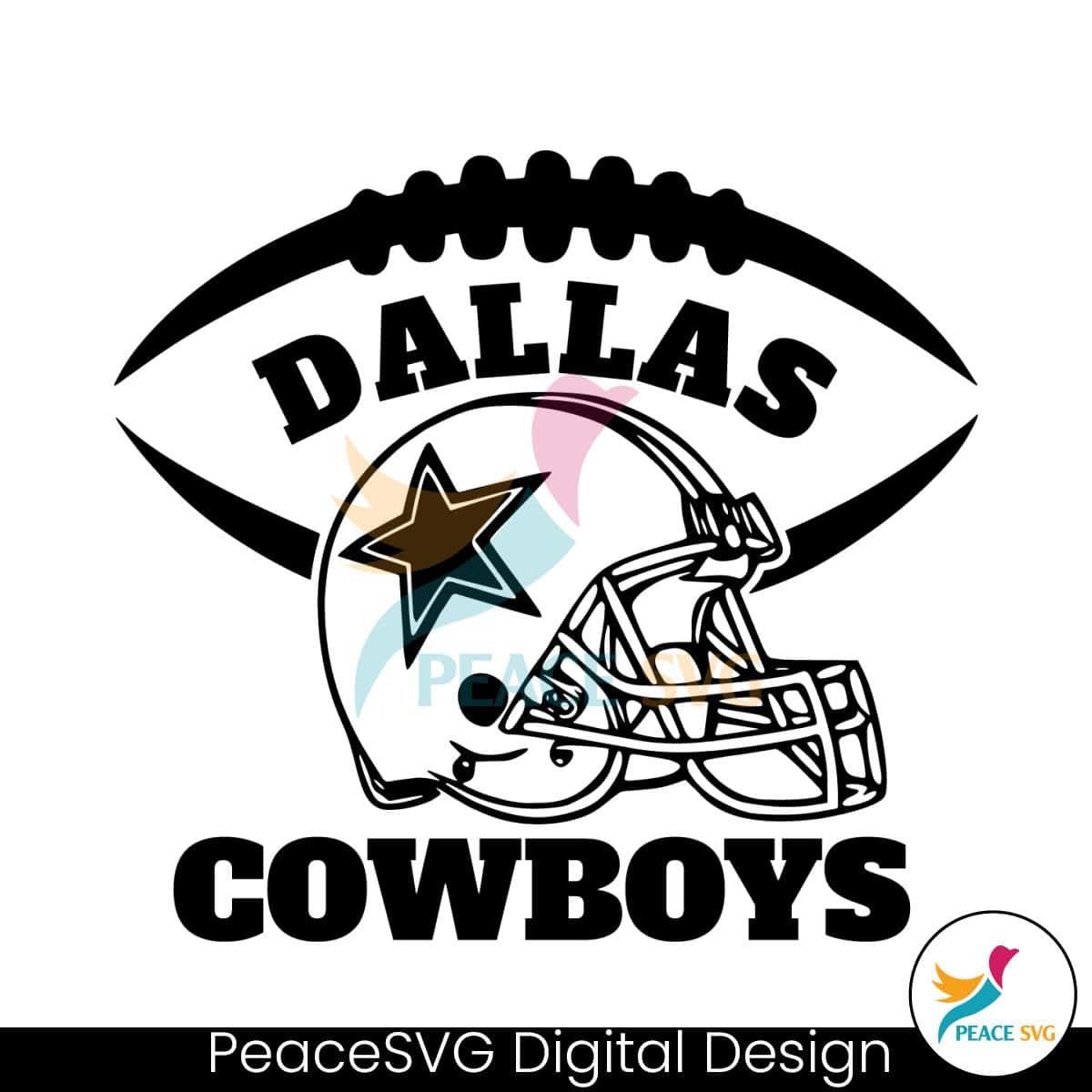 dallas-cowboys-football-helmet-svg-digital-download