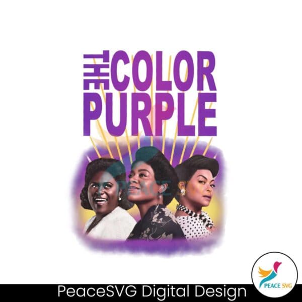 The Color Purple Movie 2023 Characters PNG » PeaceSVG