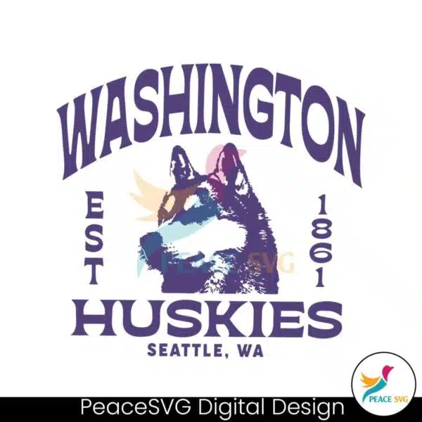 washington-huskies-est-1861-svg