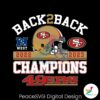 back-2-back-san-francisco-49ers-champions-svg