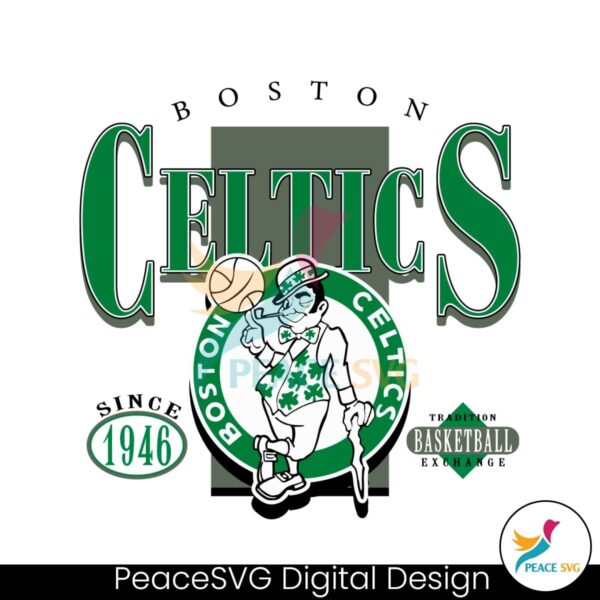 retro-boston-celtics-basketball-svg