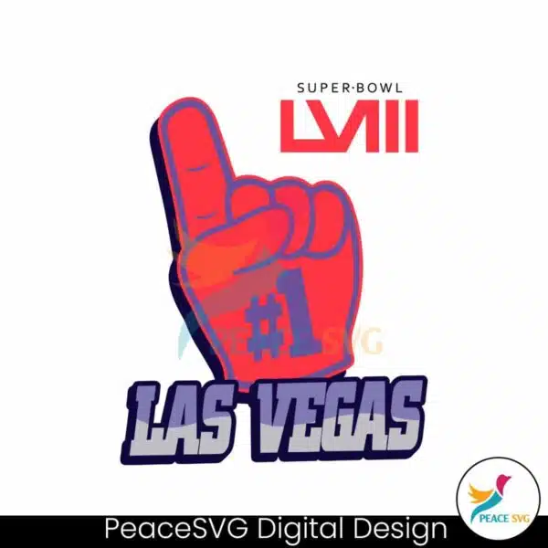 super-bowl-lviii-las-vegas-foam-hand-svg