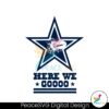 here-we-go-dallas-football-logo-svg