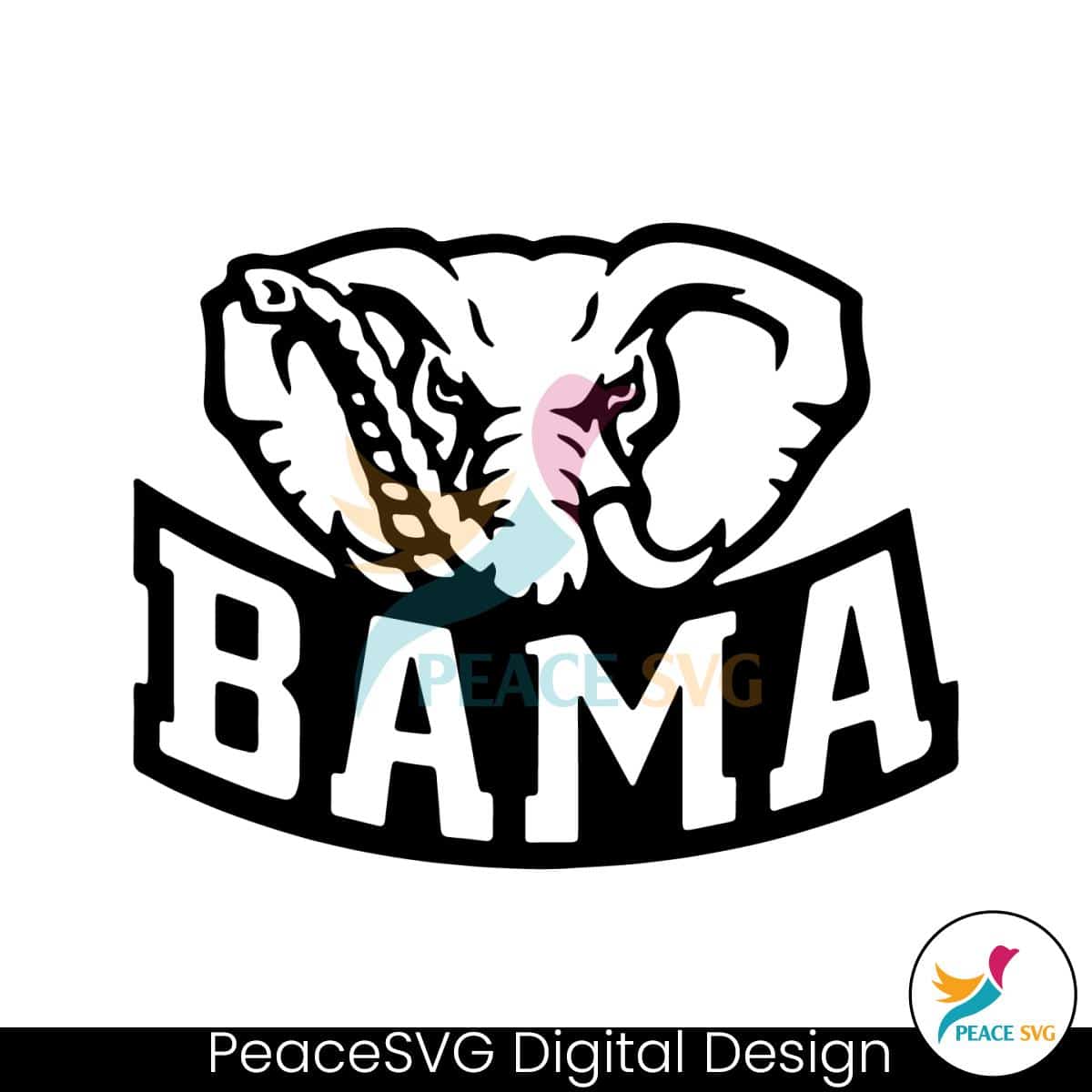 Alabama Crimson Tide SVG Cricut Digital Download » PeaceSVG