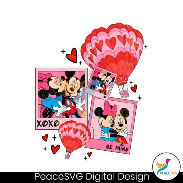 disney-mickey-minnie-love-xoxo-be-mine-png