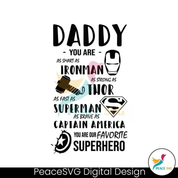 daddy-you-are-as-smart-as-ironman-svg