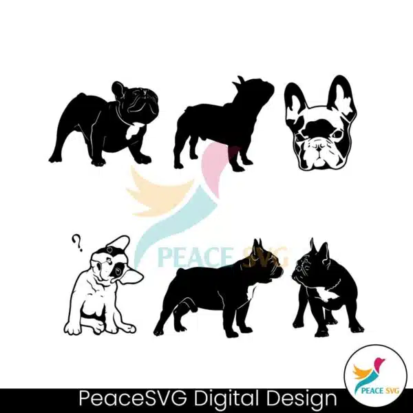 french-bulldog-silhouette-svg-bundle