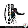 dolphins-football-player-svg-digital-download