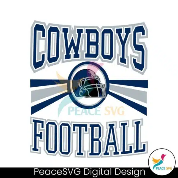 retro-cowboys-football-helmet-svg-digital-download