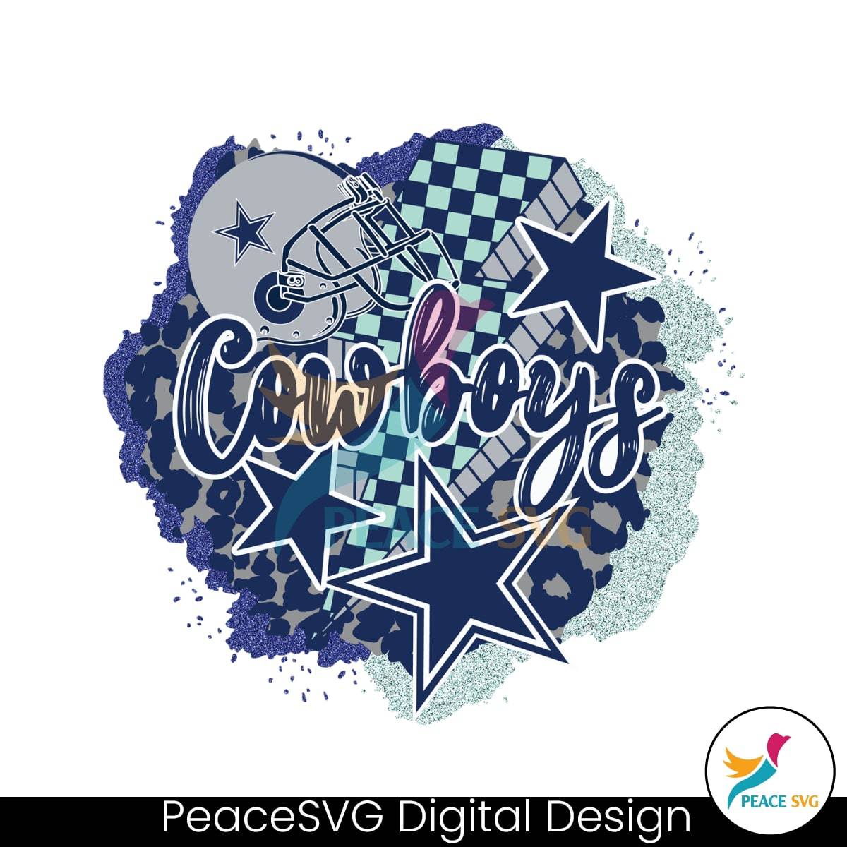 cowboys-football-helmet-lightning-svg