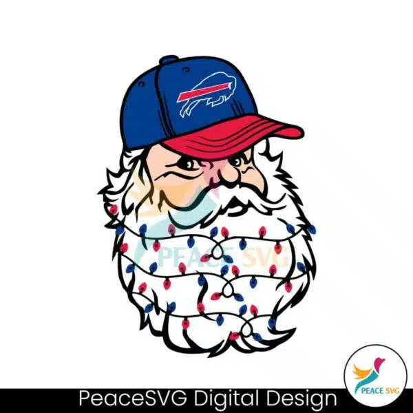 santa-buffalo-bills-football-xmas-lights-svg