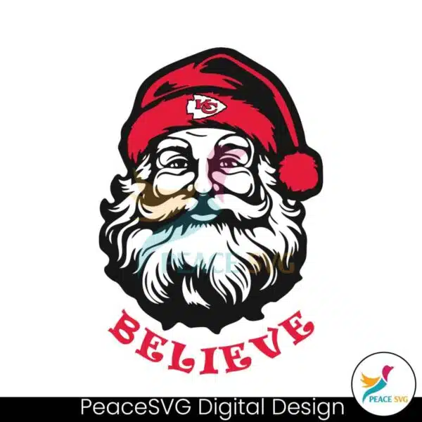 santa-claus-believe-kansas-city-football-svg