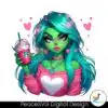 boojee-grinch-girl-valentines-coffee-png
