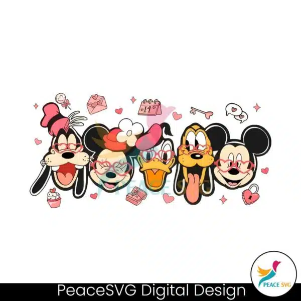 disneyland-mickey-and-friends-valentine-png