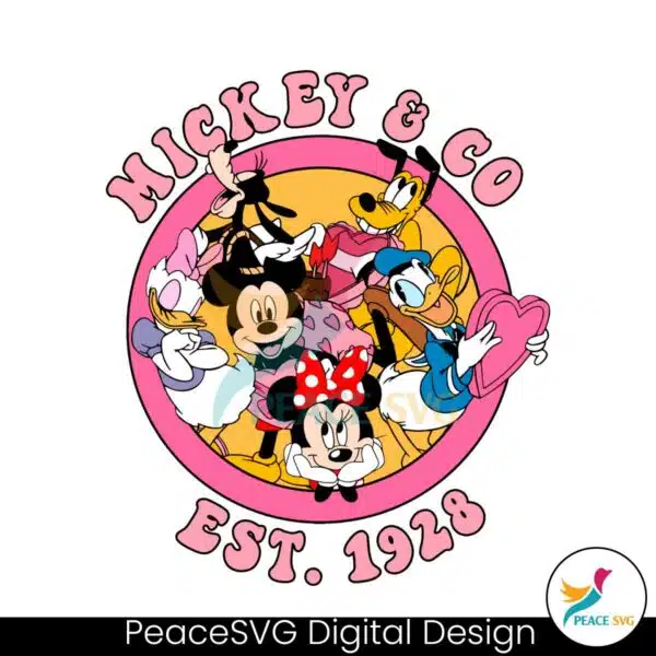 disneyland-mickey-and-co-est-1928-svg