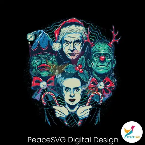 monsters-christmas-horror-characters-svg