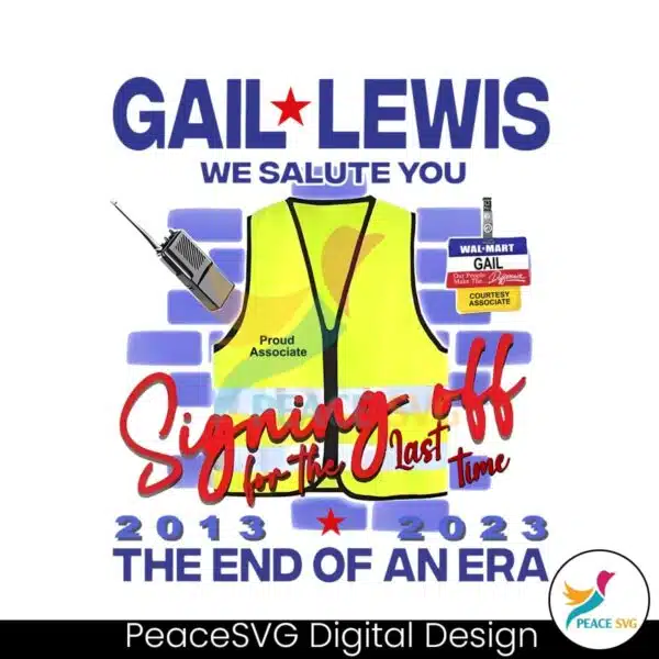 retro-gail-lewis-we-salute-you-png