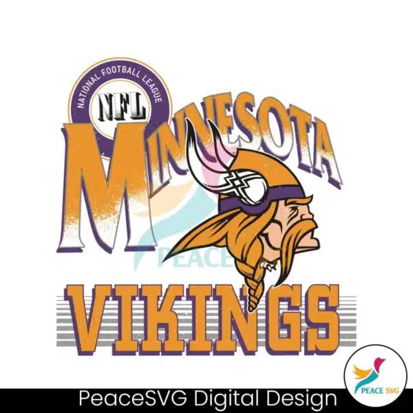 vintage-minnesota-vikings-national-football-league-svg