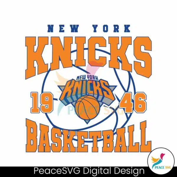 vintage-new-york-knicks-1946-basketball-svg