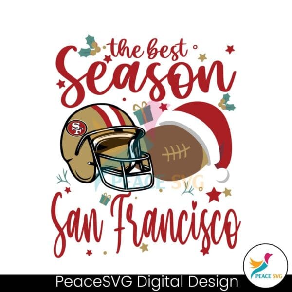 the-best-season-san-francisco-christmas-svg-digital