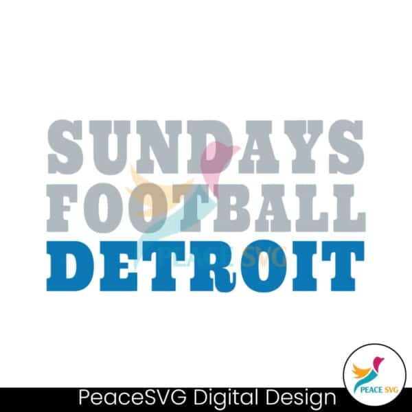 sundays-football-detroit-nfl-team-svg