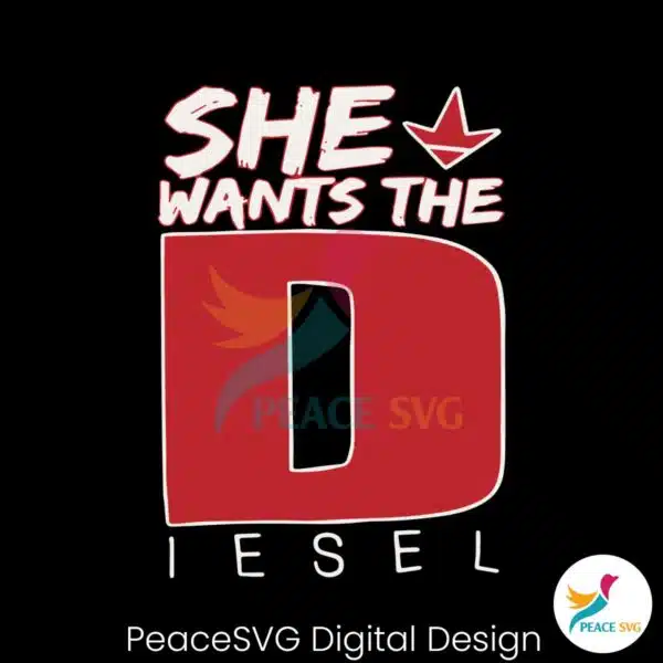 she-wants-the-diesel-logo-svg