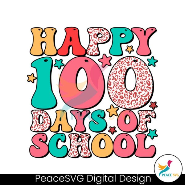 teacher-happy-100-days-of-school-svg