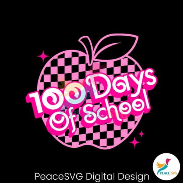 100-days-of-school-pink-apple-svg