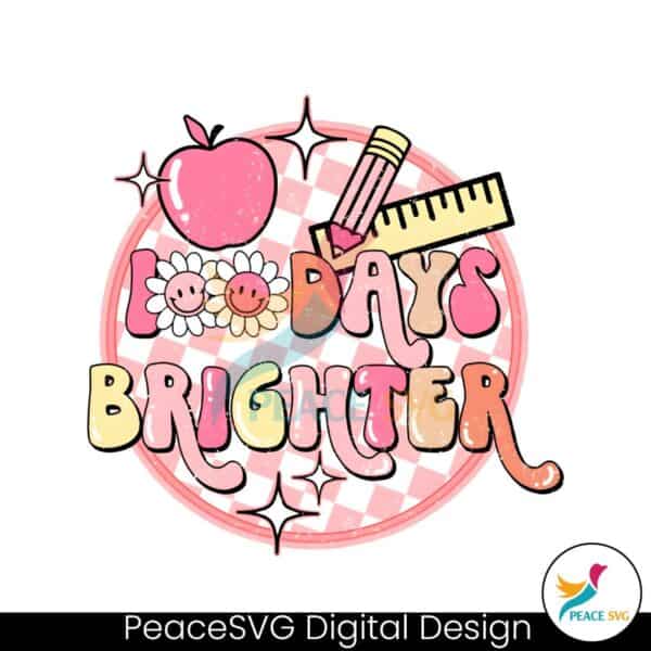 groovy-100-days-brighter-teacher-appreciation-png
