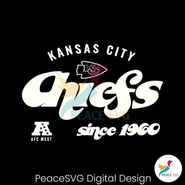 kansas-city-chiefs-since-1960-afc-west-svg-digital-download