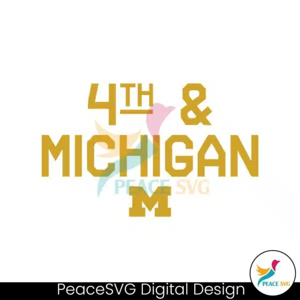 4th-and-michigan-ncaa-football-svg