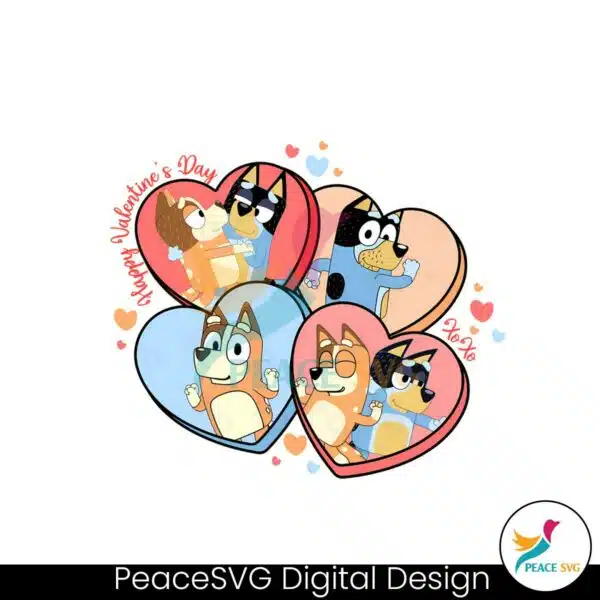 valentine-mom-and-dad-bluey-xoxo-png