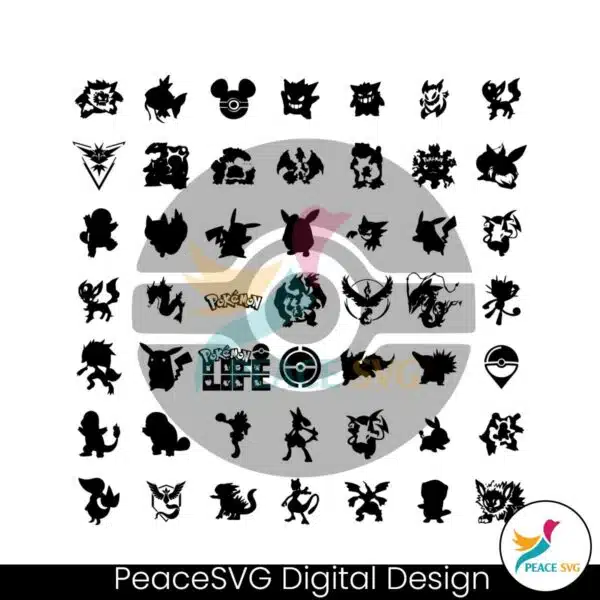 vintage-pokemon-characters-cartoon-svg-bundle