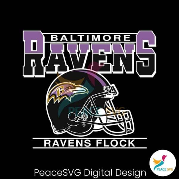 baltimore-ravens-flock-helmet-svg-digital-download