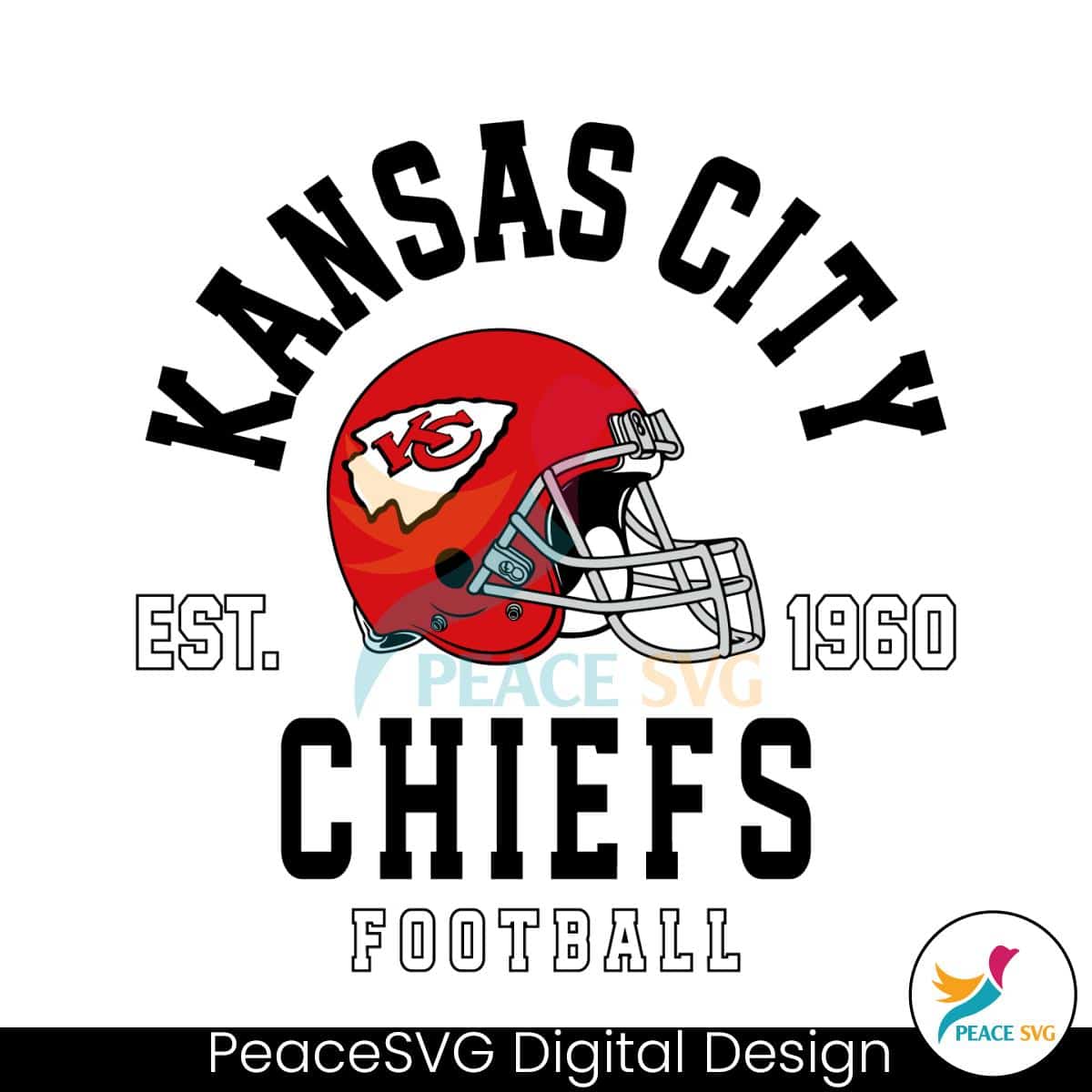 kansas-city-chiefs-football-helmet-svg-digital-download