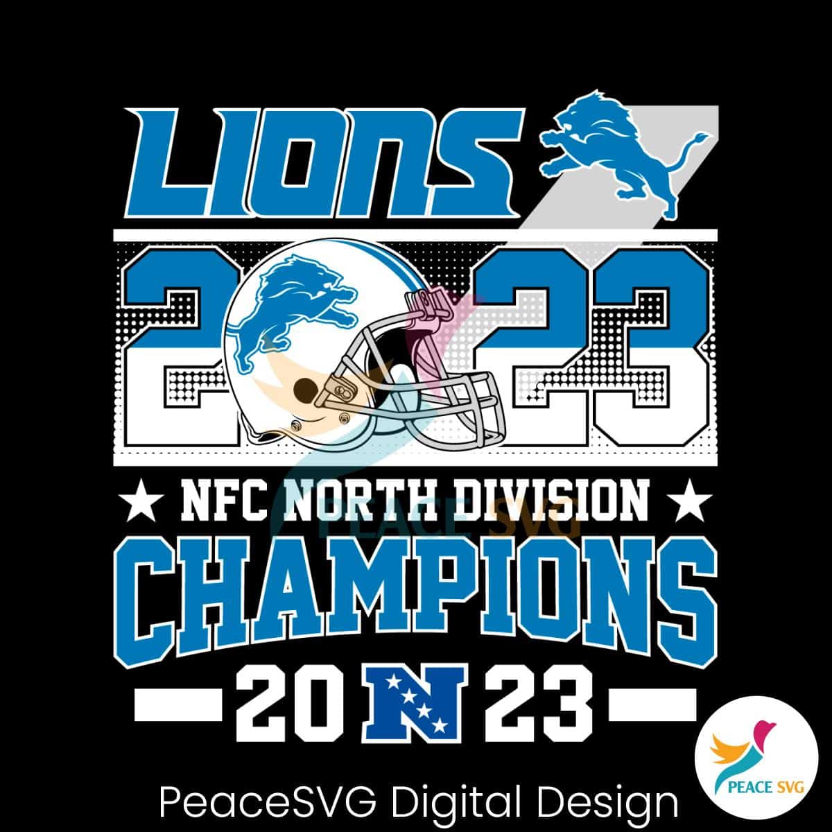 detroit-2023-nfc-north-division-champions-svg