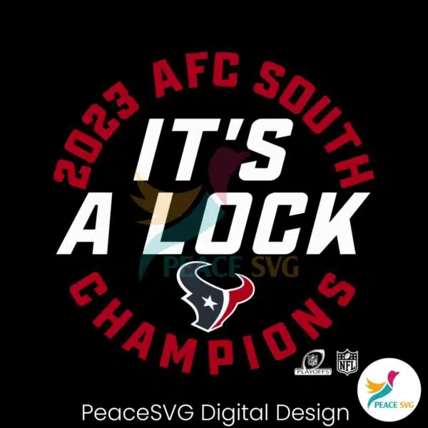 houston-texans-afc-south-champions-its-a-lock-svg