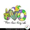peace-love-king-cake-mardi-gras-png