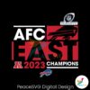 buffalo-bills-2023-afc-east-division-champions-svg