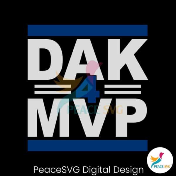 dak-prescott-4-mvp-cowboys-nfl-svg
