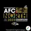 baltimore-ravens-2023-afc-north-division-champions-svg