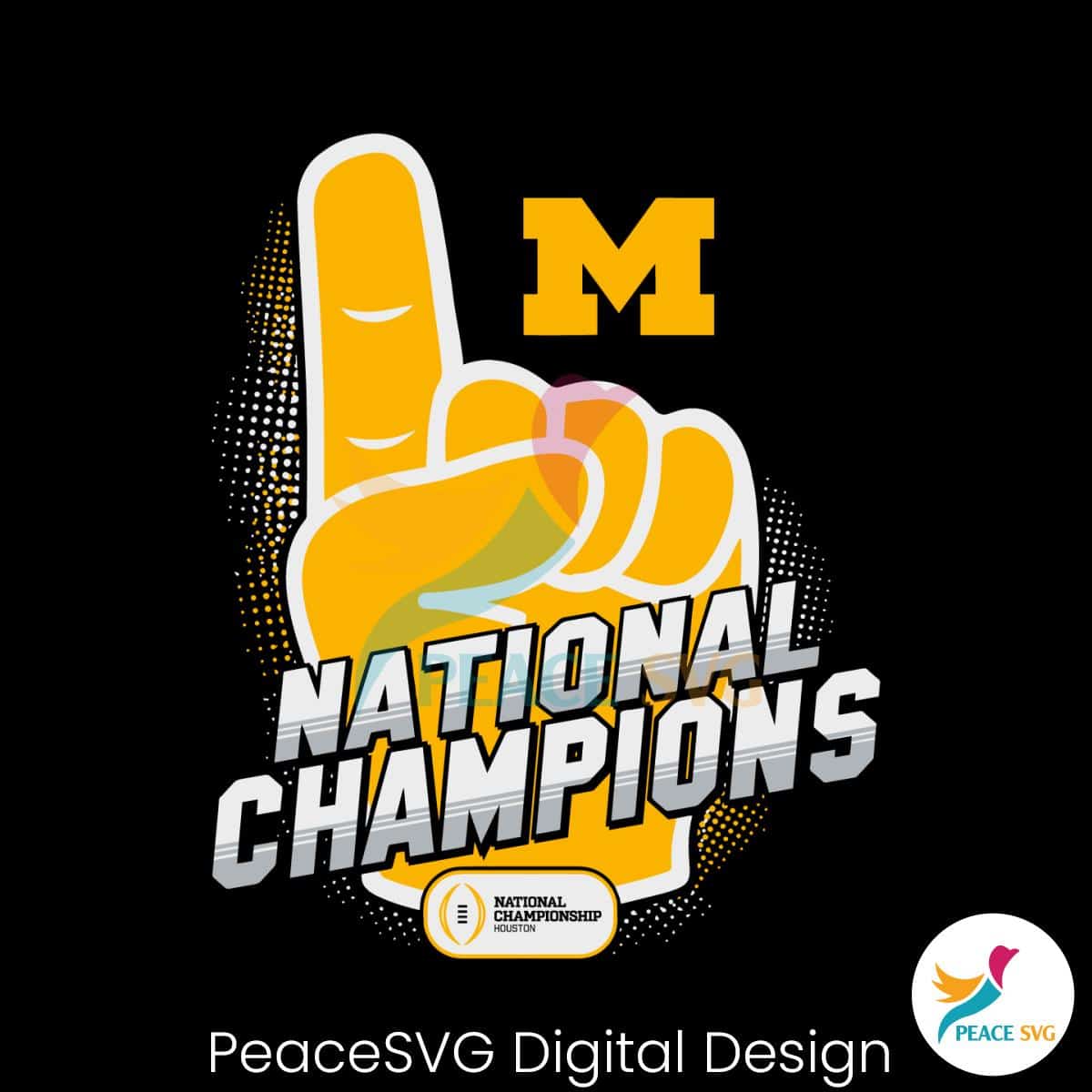 Michigan College Football National Champions SVG Digital Download ...