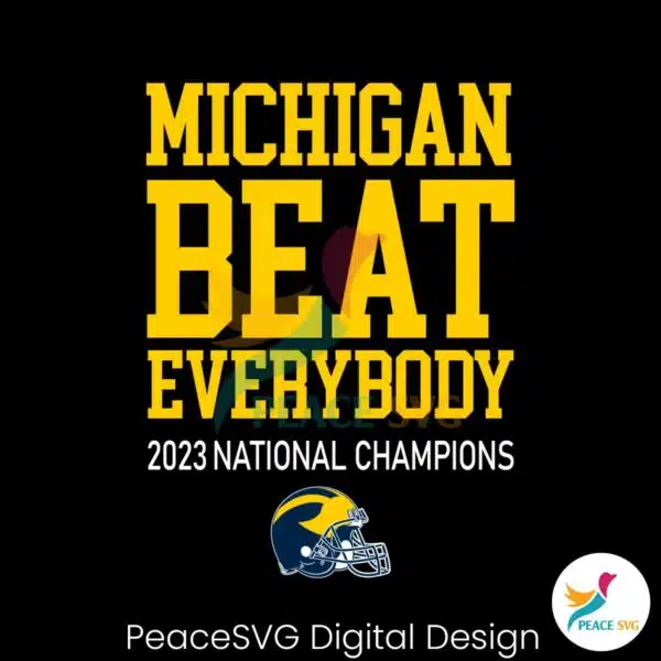 michigan-beat-everybody-2023-national-champions-svg