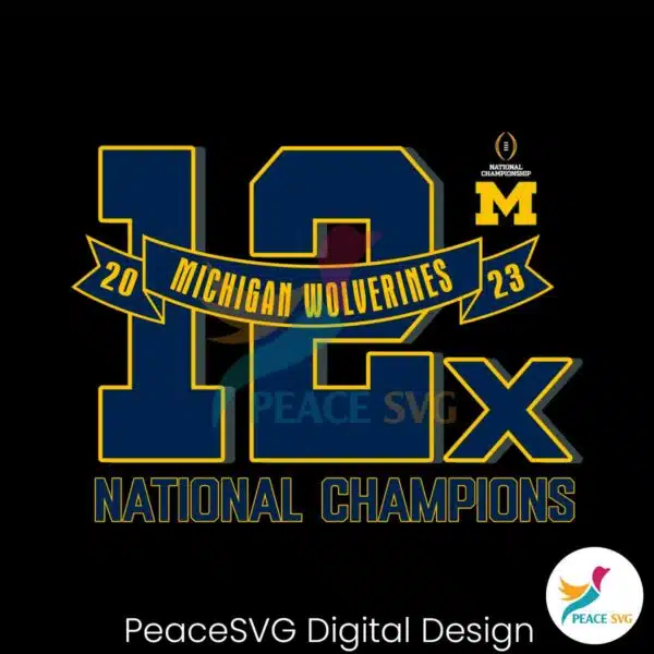 michigan-wolverines-12-time-champions-svg