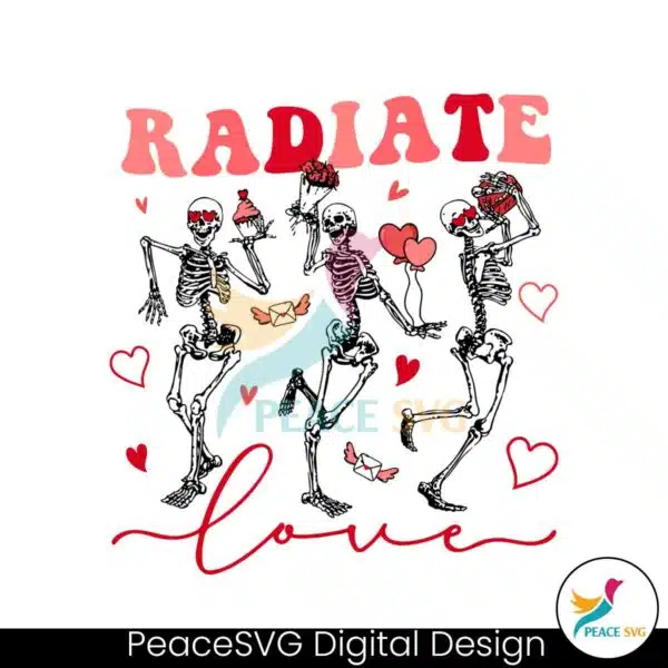 radiate-valentine-radiology-skeleton-svg