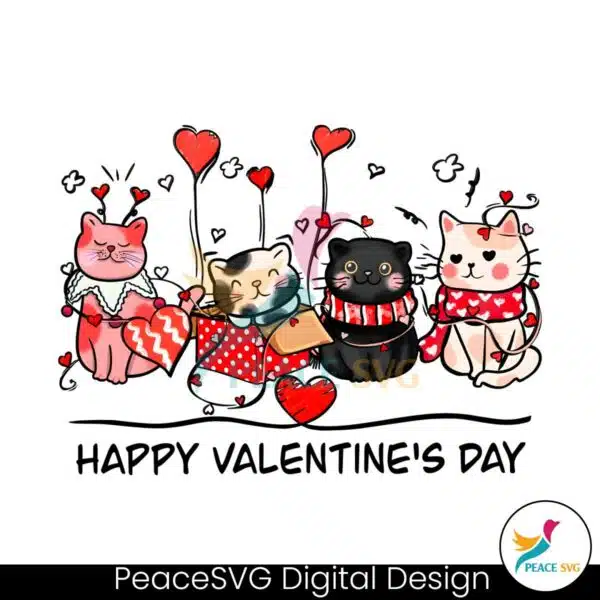 cute-cats-happy-valentines-day-png