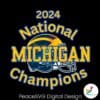 football-national-championship-michigan-svg