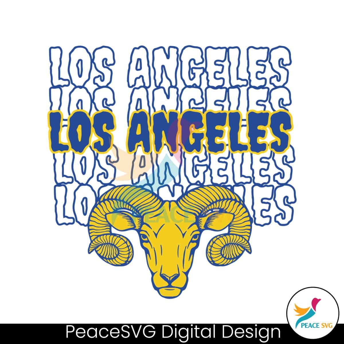 los-angeles-rams-football-team-svg