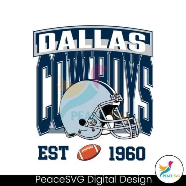 dallas-cowboys-est-1960-helmet-svg