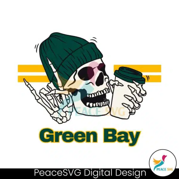 skeleton-green-bay-packers-football-svg